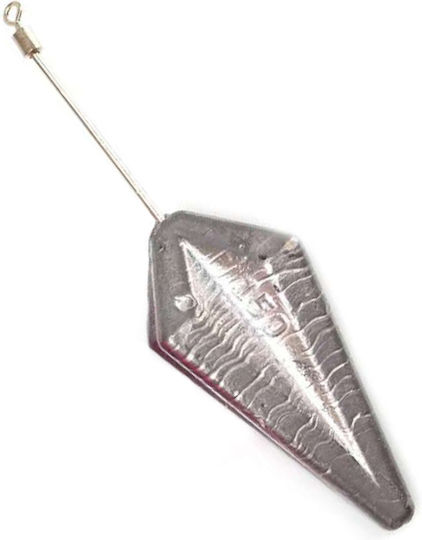 Βαρίδι Yuki Pyramid Surf Sinker 113gr Natural
