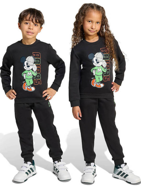adidas Комплект анцуг Disney Mickey Mouse Черен