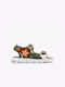 Kids' Sandals Anatomic with Velcro & Lights Khaki-Orange