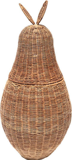 Polihome Tall Καλάθι Αποθήκευσης Rattan 31cm