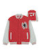 Kinder-Sweatshirt Strickjacke Rot Spiderman