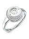 Guess Ring with Stones made of Steel