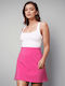 Damen Bluse Ärmellos White