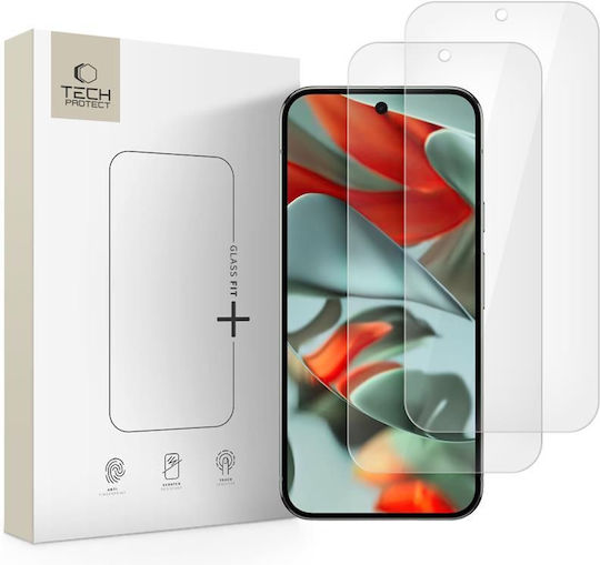 Tech-Protect Displayschutzfolie Fit+ 2.5D Gehärtetes Glas 2 Stück (Google Pixel 9 Pro XL / Google Pixel 10 Pro XL)