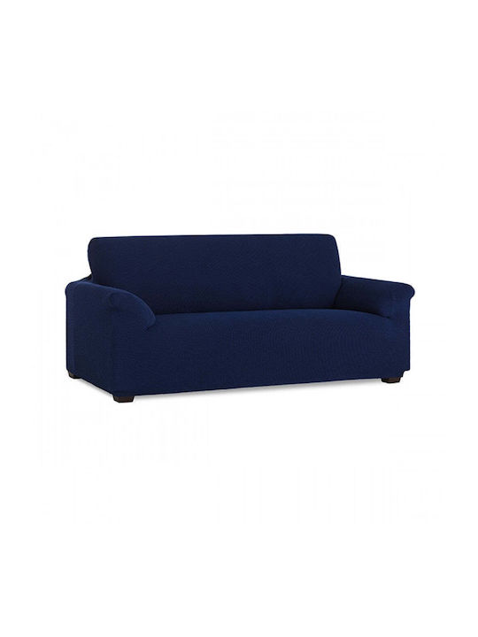 Sofazip Husă Elastică Canapea cu trei locuri Navy Blue 230εκ. 1buc SZPTBLEUMARIN
