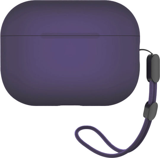 Blueo Silikonhülle in Lila Farbe Für Apple AirPods Pro 2