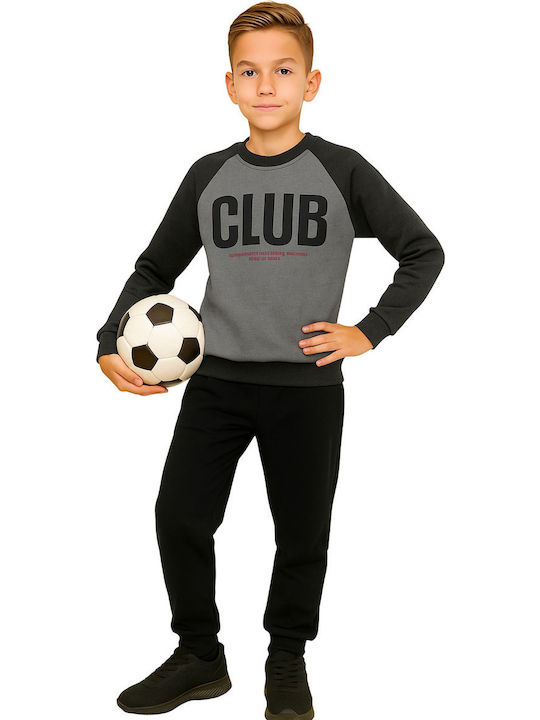 Kinder Sweatpants Set - Jogginganzug Anthracite-Black 2Stück