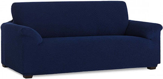 Sofazip Husă Elastică Canapea cu două locuri Navy 110εκ. 1buc SZPTBLEUMARIN
