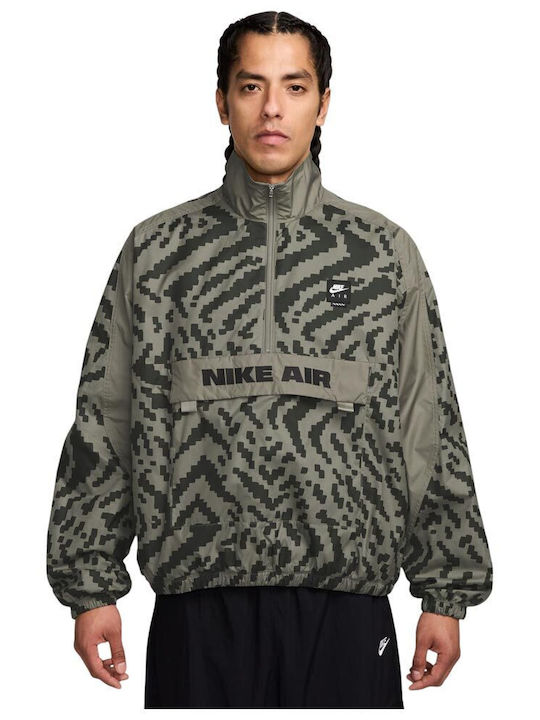 Nike Athletic Jacket Waterproof Khaki HV0878-320