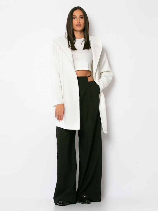 Noobass Women's Cardigan Ecru Noobass Women's Cardigan Ecru