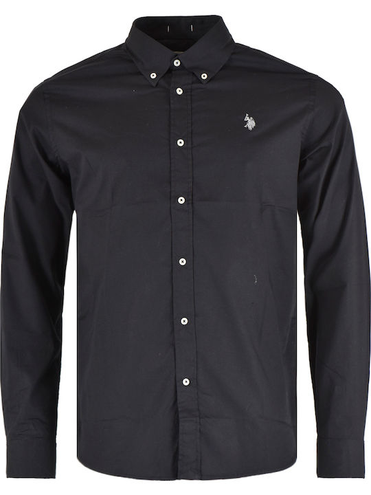U.S. Polo Assn. Evan Langärmeliges Hemd Nero