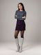 Mini Skirt Purple