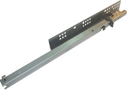 Drawer Guide Concealed 75% Adjustable + Brake Geman 50cm