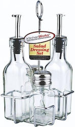 Oil and Vinegar Dispenser Set 175ml 4 Positions Oil and Vinegar Dispenser Set 175ml 4 Positions