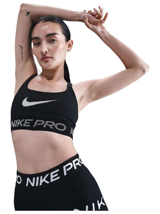 Dri-Fit Γυναικείο Αθλητικό Μπουστάκι Μαύρο