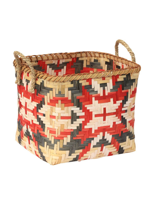 Polihome Set de coșuri decorative Bambus 41buc 2buc