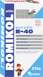 Romikol R-40 Ακρυλικη Κολλα Πλακιδιων Romitec 25kg 25kg Romikol R-40 Ακρυλικη Κολλα Πλακιδιων Romitec 25kg 25kg