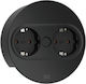 Bachmann Twist2 Steckdosenleiste 2 Positionen mit Kabel 2m