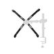 Nedis Стойка Монитор до 27" с Рамо Черна (MMNVSA110BK)