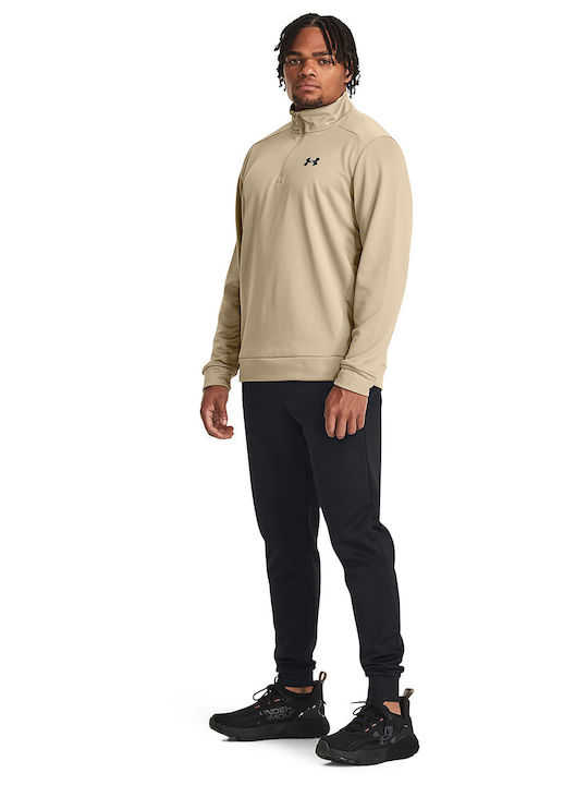 Under Armour Bluză sport cu mânecă lungă Bej