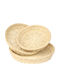 Polihome Grub Round Serving Tray 26x26cm 162870509 3pcs
