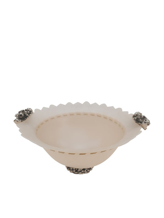 Galifas Decorative Bowl Beige 35x40cm