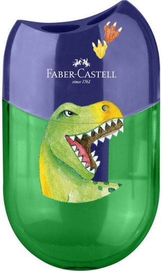 Faber-Castell Faber-Castell Doppelter Grüne Dinosaurier Anspitzer