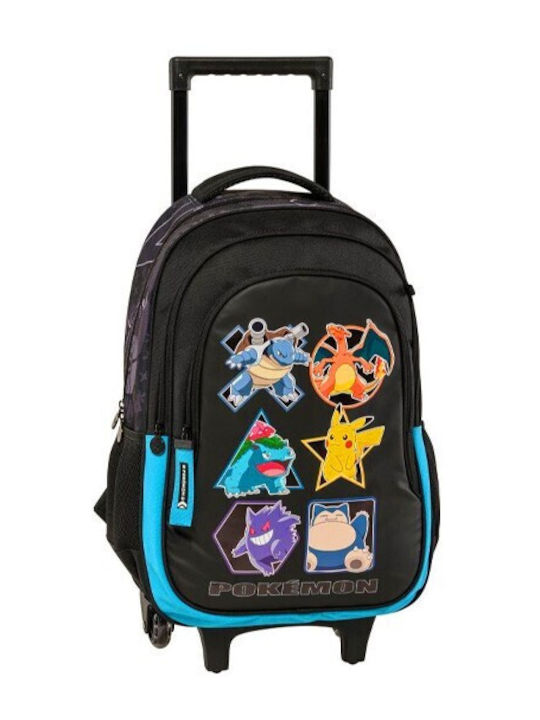 Schulranzen Trolley Grundschule Schwarze 30 x 14 x 44cm
