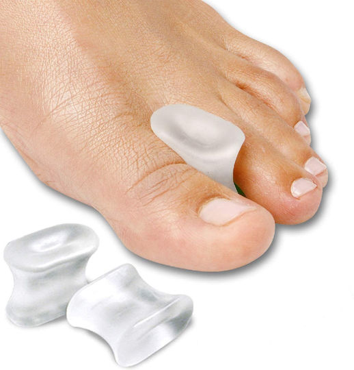 Medical Brace Toe Split Callus Silicone Separators Medium 2pcs