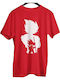 Lux In Tenebris Premium Quality Cotton Blouse Dragon Ball Z Red Print