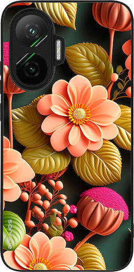 Калъф Sonique 3D Flower Series Xiaomi Poco F7 5G Сьомга