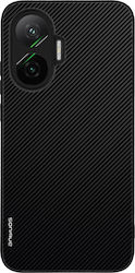 Sonique Carbon Back Cover Σιλικόνης Μαύρο (Poco...