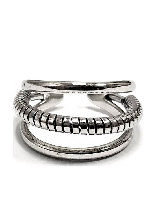 Karma Fashion Damen Ring aus Stahl