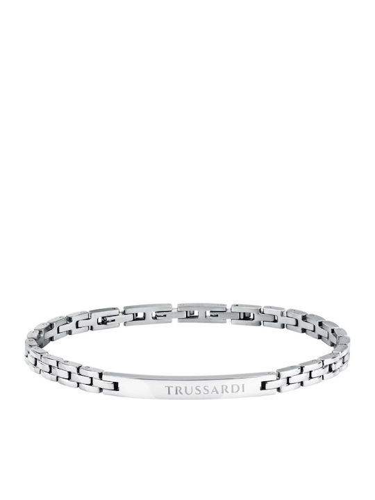 Trussardi Ανδρικό Βραχιόλι από Ατσάλι