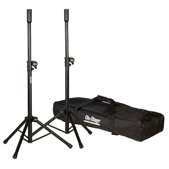 On Stage Tρίποδο Ηχείων PA ύψους 68-68cm σε Μαύρο Χρώμα