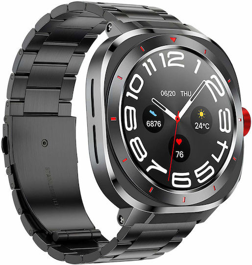 Smartwatch Microwear G33 Black Steel