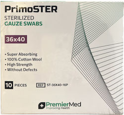 PremierMed Γάζες 36x40cm 10τμχ