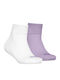 PUMA Детски чорапи White, Purple 2 Чифта