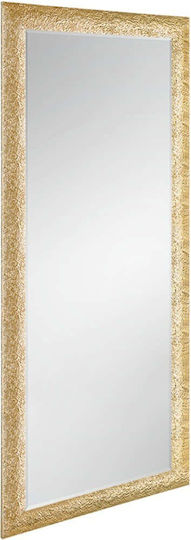 Mirrors & More Susanna Като Огледало за Стена Пълноразмерно с Жълт Пластмаса Рамка 170x70см 1бр