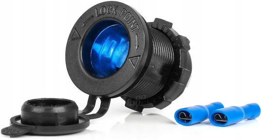 AMiO Αντάπτορας Αναπτήρα Αυτοκινήτου 12V - 24V