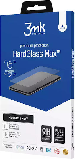 3MK HardGlass Max 0.3mm Tempered Glass Black (iPhone 17 Pro)