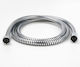 Obus Block Flexible Plastic PVC 160cm Silver Shower Hose