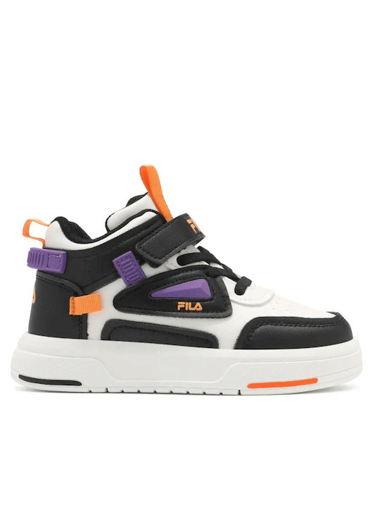 FILA Memory Ayo Kids Sneakers with Scratch White