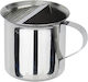 Δοσομετρικό Κύπελλο Καφέ Χερούλι Σίτα Inox 700ml