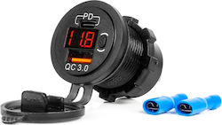 AMiO Zigarettenanzünder-Adapter Auto 12V - 24V