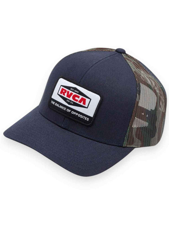 Unisex Caps Rvca Mission 2 Trucker Camo Navy Unisex Accessories Navy Blue 23d551511