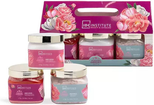 IDC Institute Scented Stories Rose Σετ Περιποίησης για Καθαρισμό Σώματος 3τμχ