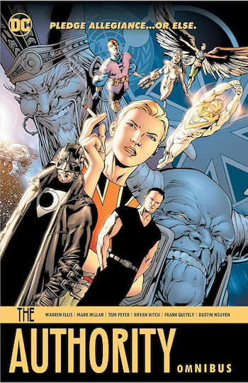 The Authority Omnibus 2025, Cover by Bryan Hitch As the HC