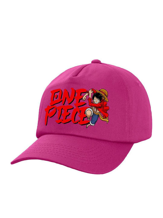 Koupakoupa Kids' Hat Jockey Fabric One Piece Fuchsia