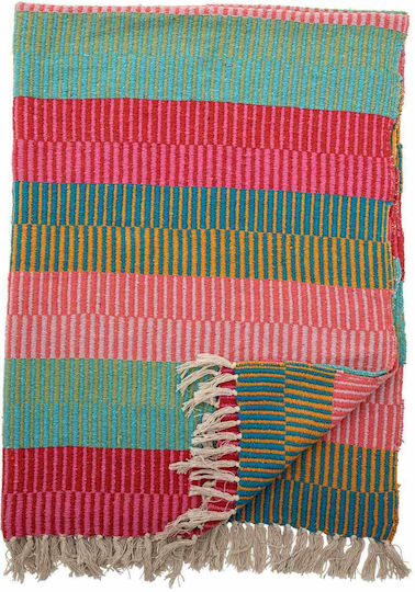 Bloomingville Sesselüberwurf 130x160cm Mehrfarbig